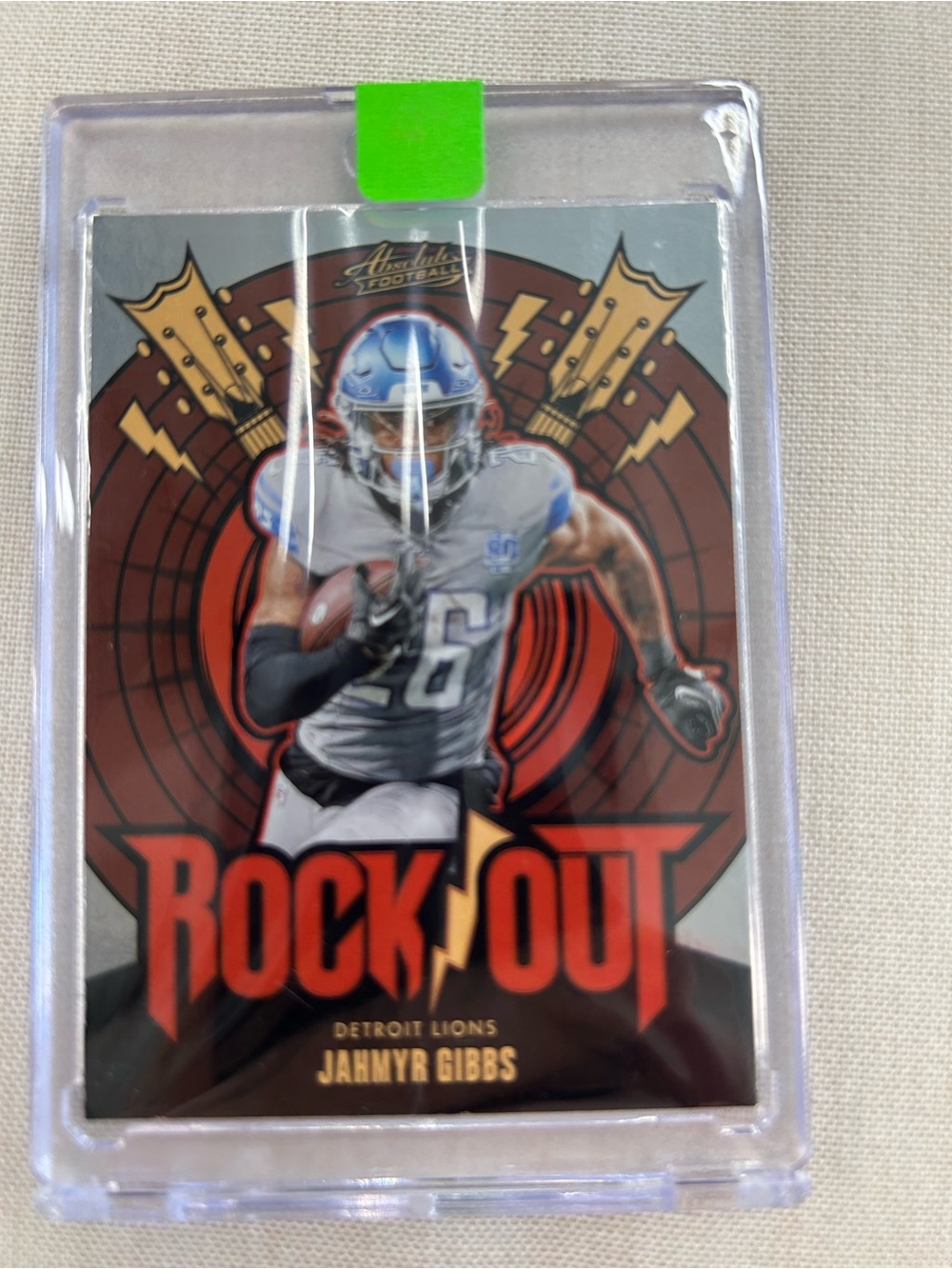 Absolute Football Rock Out Jahmyr Gibbs